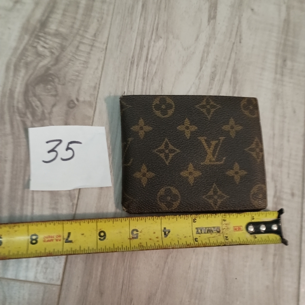 Louis Vuitton Monogram Billfold Wallet Card Slots/Coin Pouch/l - Picture 11 of 12
